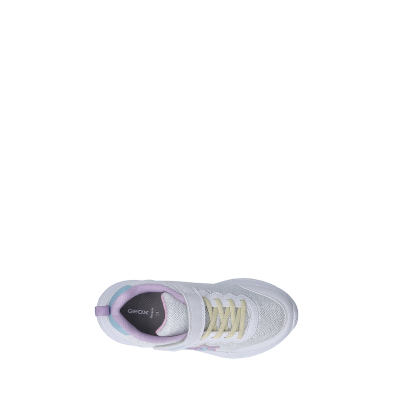 GEOX Sneaker bimba bianca