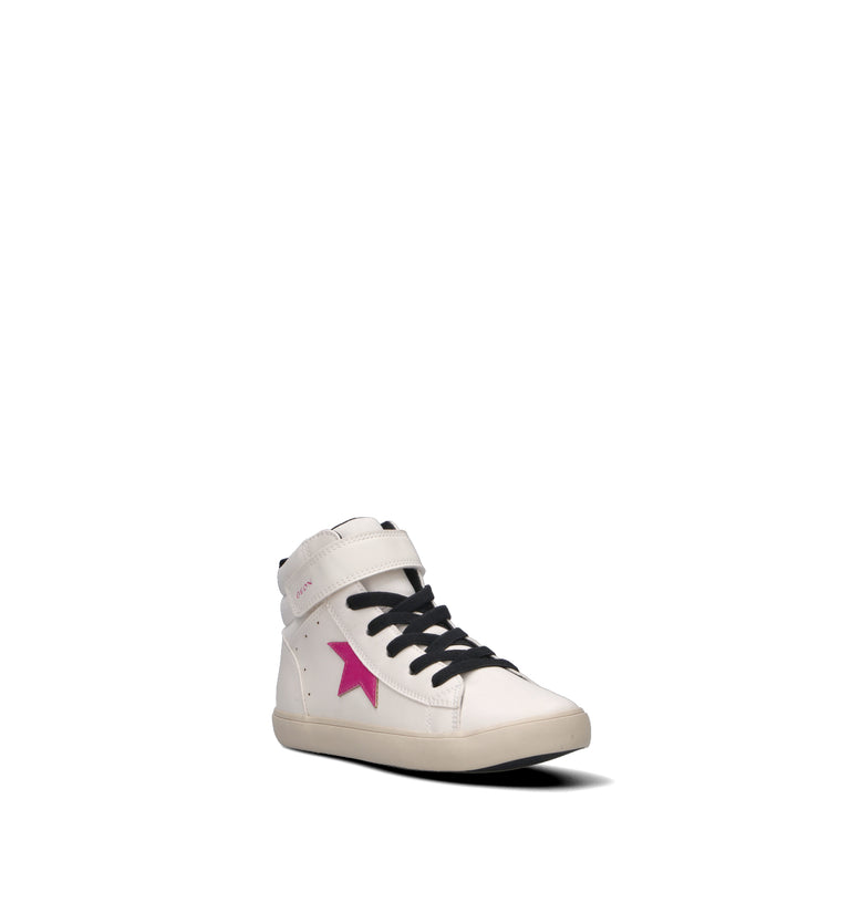 GEOX Sneaker bimba bianca