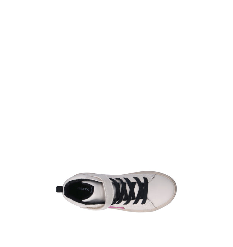 GEOX Sneaker bimba bianca