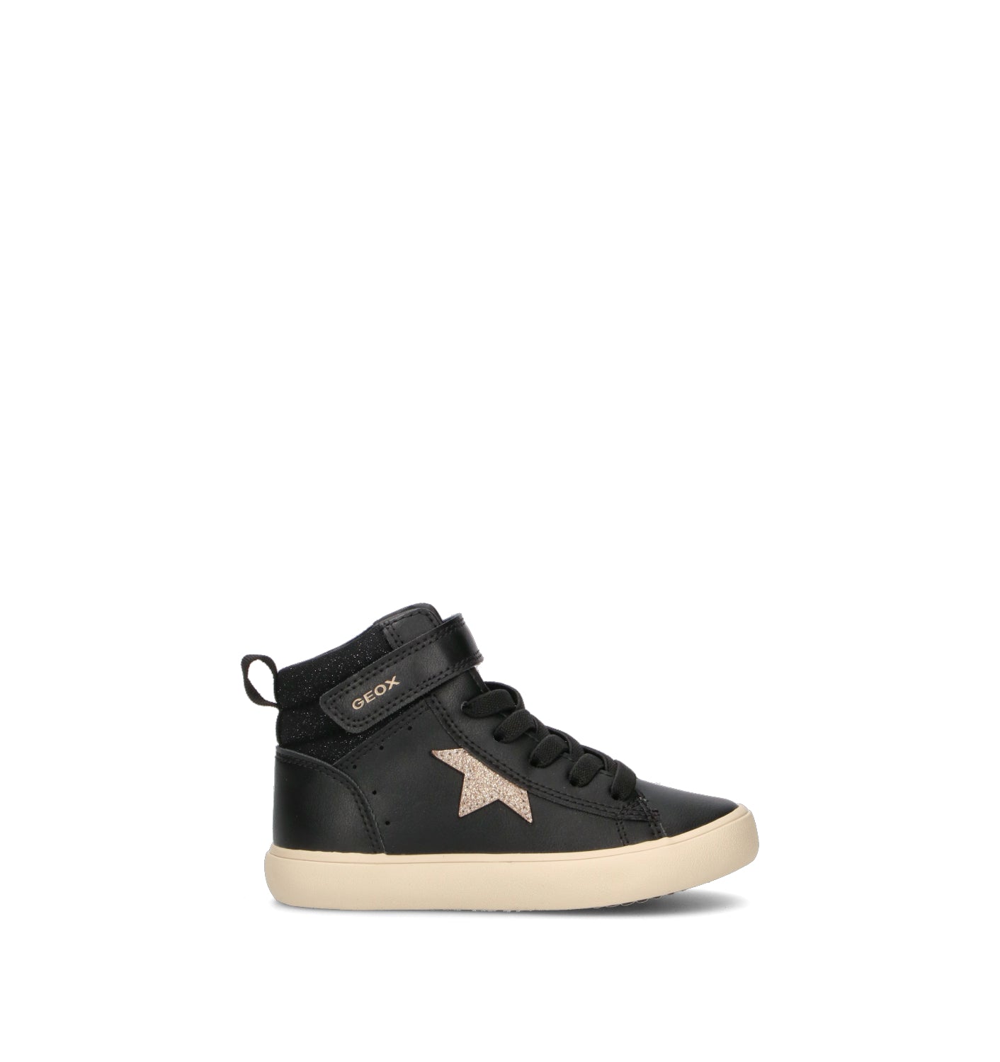 GEOX Sneaker bimba nera