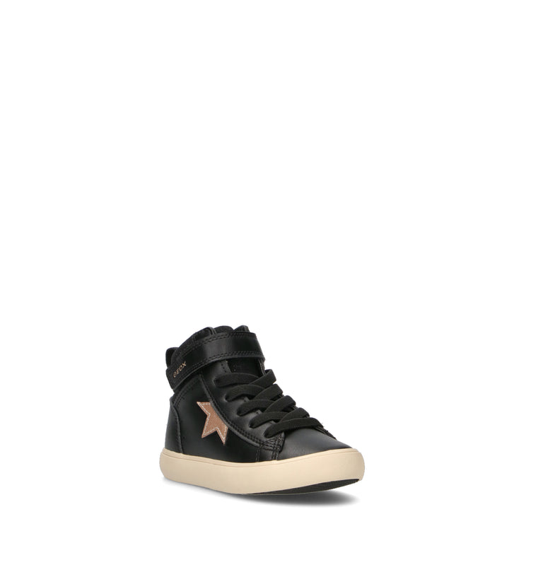 GEOX Sneaker bimba nera