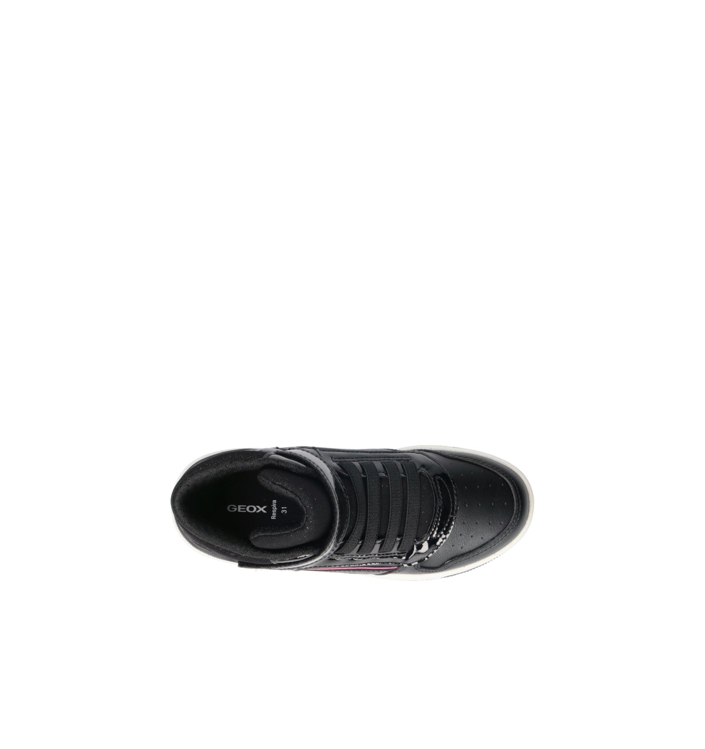 GEOX Sneaker bimba nera