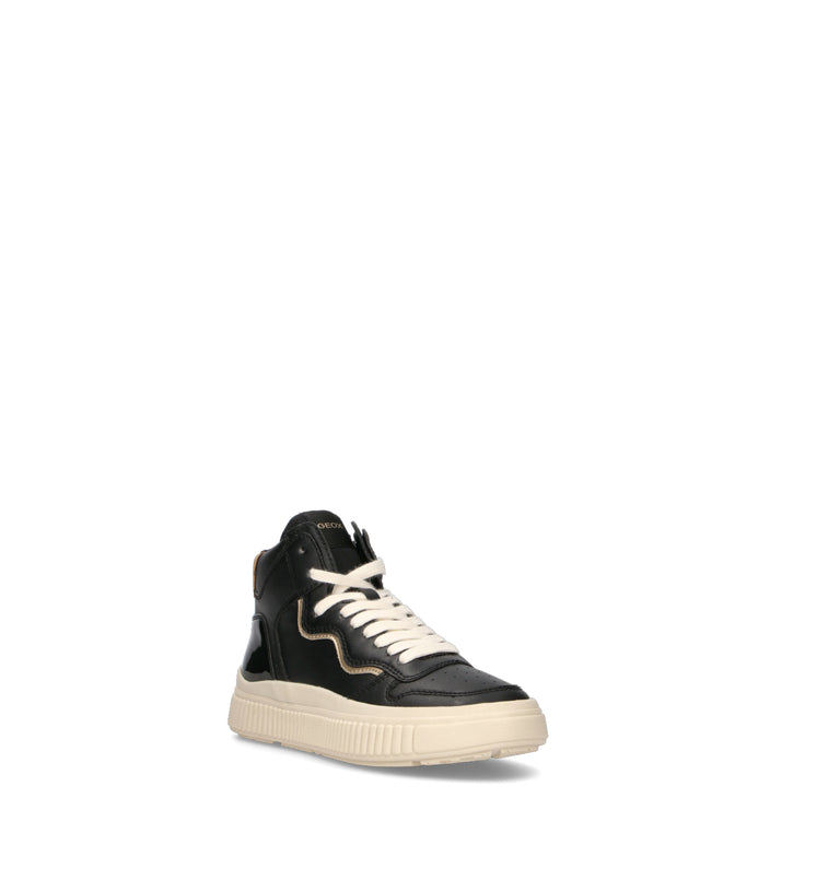 GEOX Sneaker bimba nera