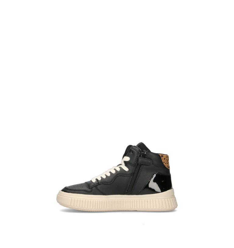 GEOX Sneaker bimba nera
