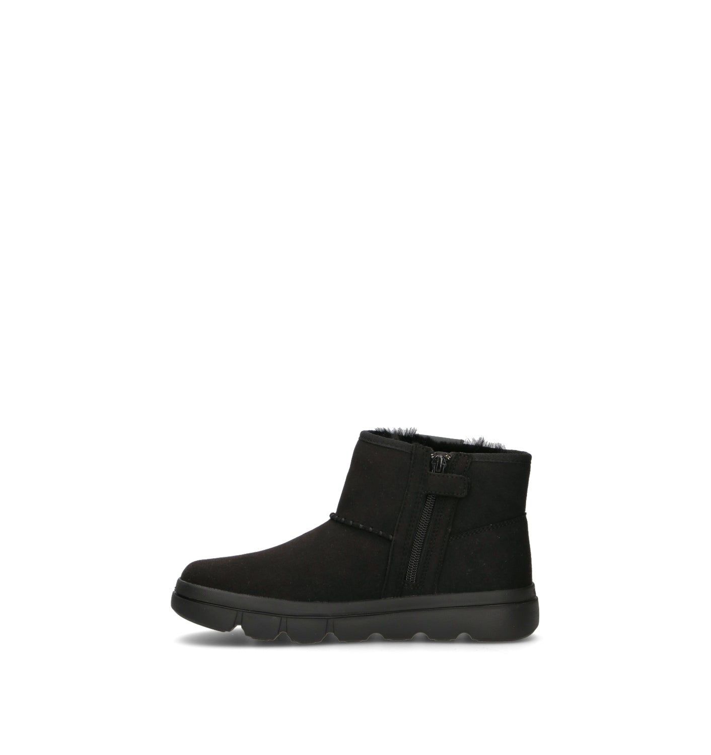 GEOX Stivaletto pelo bimba nero