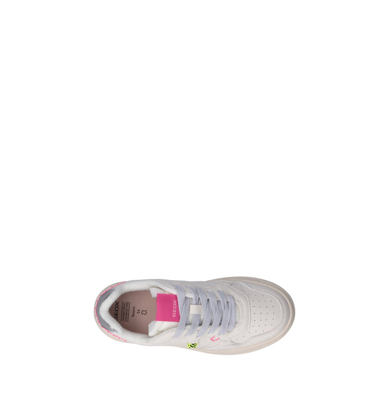 GEOX Sneaker bimba bianca