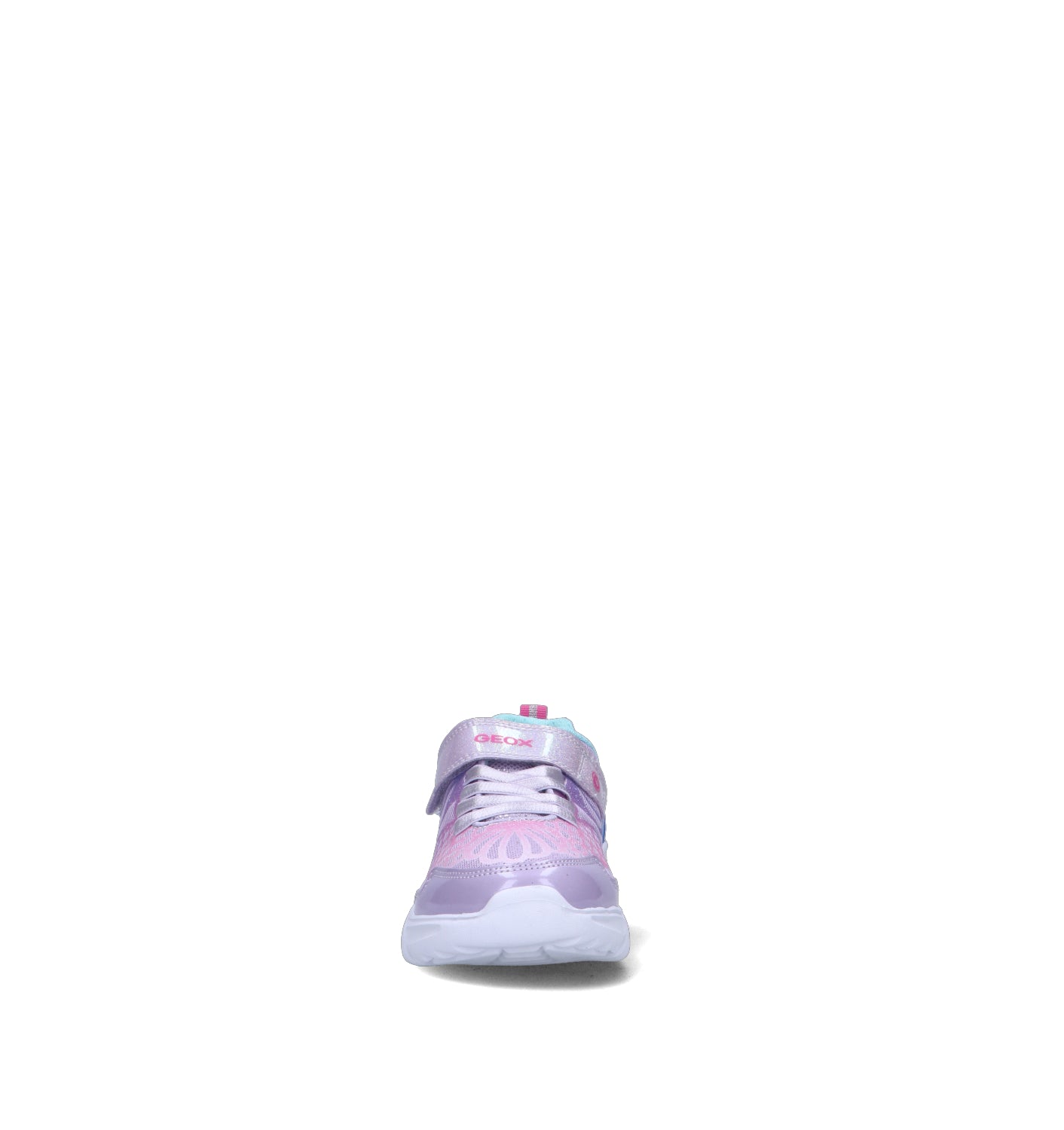 GEOX Sneaker bimba rosa/lilla con luci