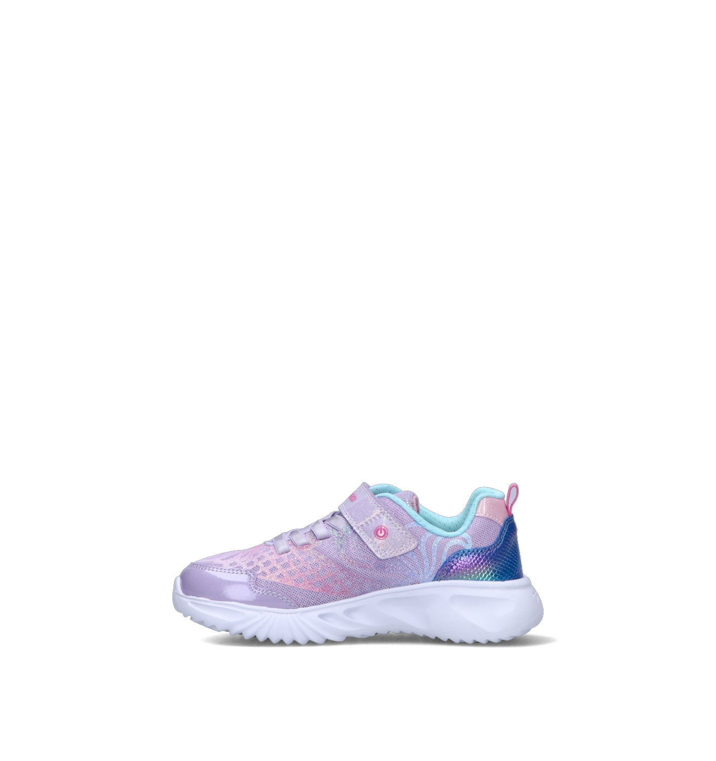 GEOX Sneaker bimba rosa/lilla con luci