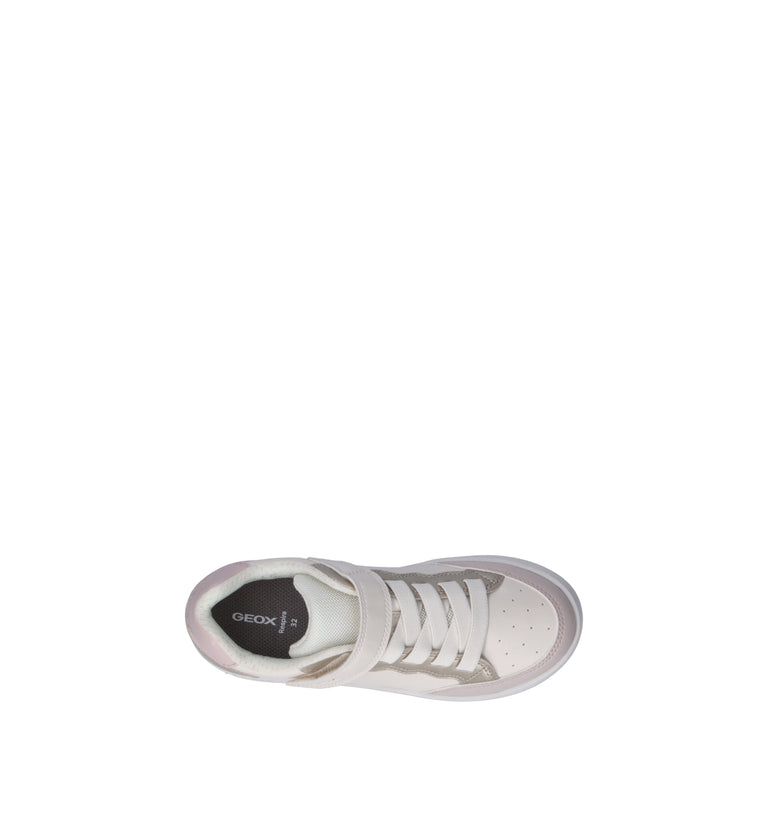 GEOX Sneaker bimba bianca