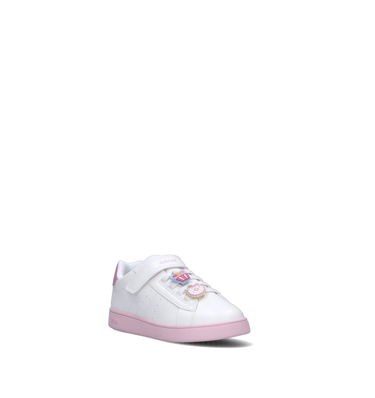 GEOX Sneaker bimba bianca