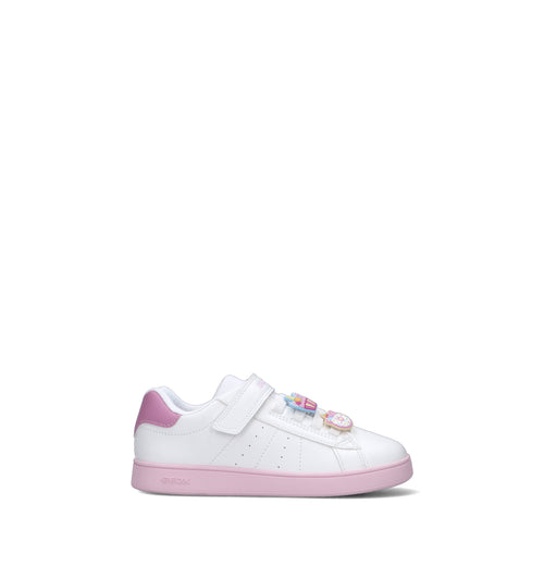 GEOX Sneaker bimba bianca