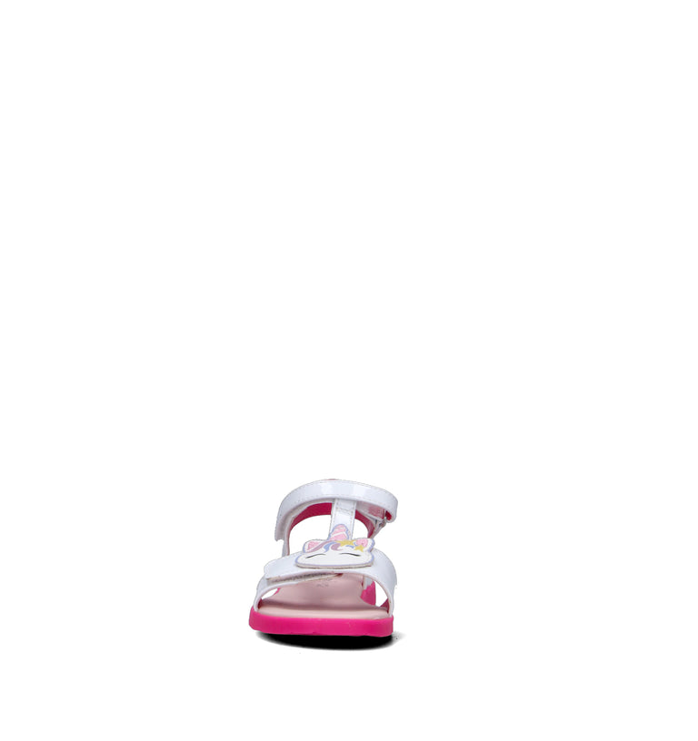 GEOX Sandalo bimba bianco