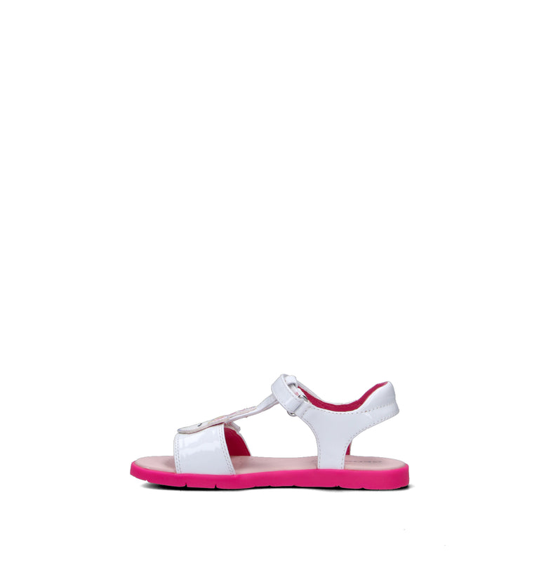 GEOX Sandalo bimba bianco