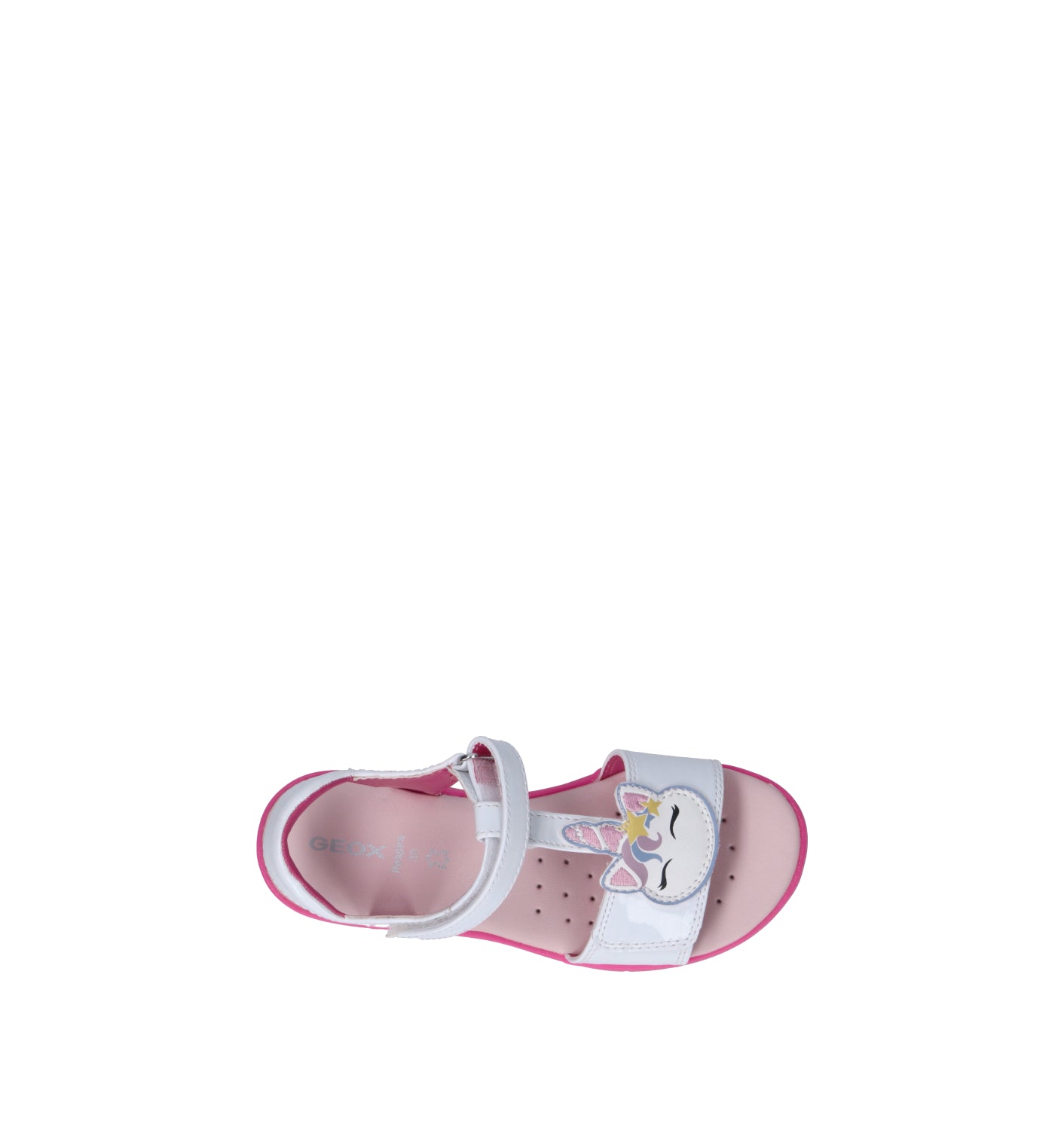 GEOX Sandalo bimba bianco