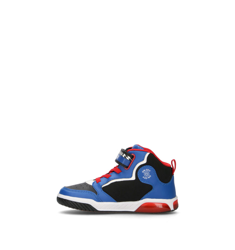 GEOX Sneaker bimbo multicolor con luci