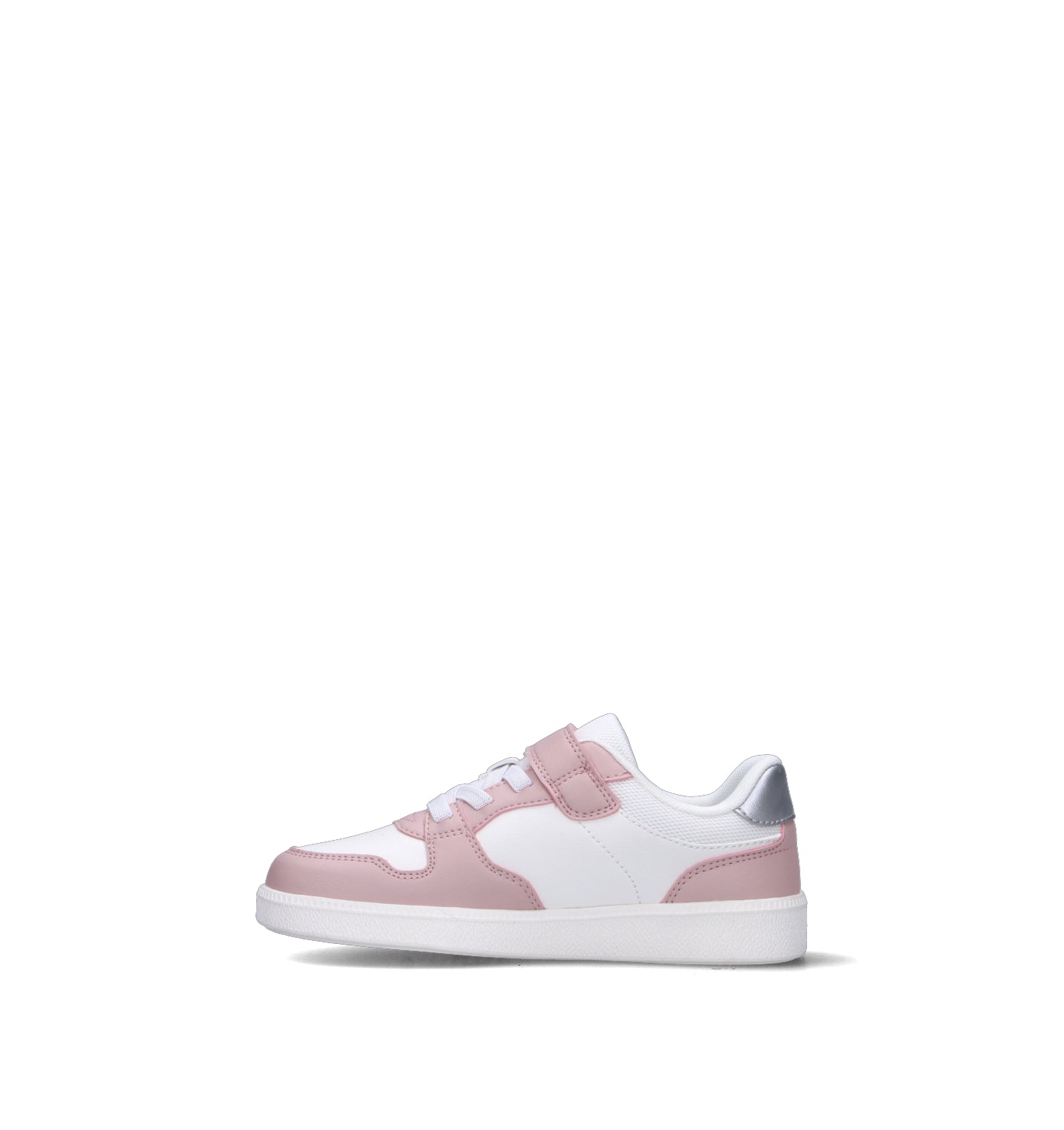 GEOX Sneaker bimba bianca/rosa