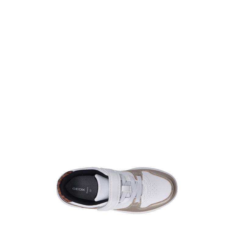 GEOX Sneaker bimba bianca