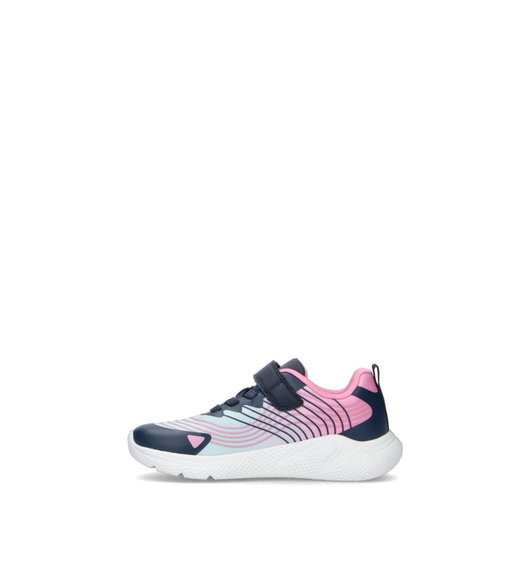 GEOX Sneaker bimba blu/rosa