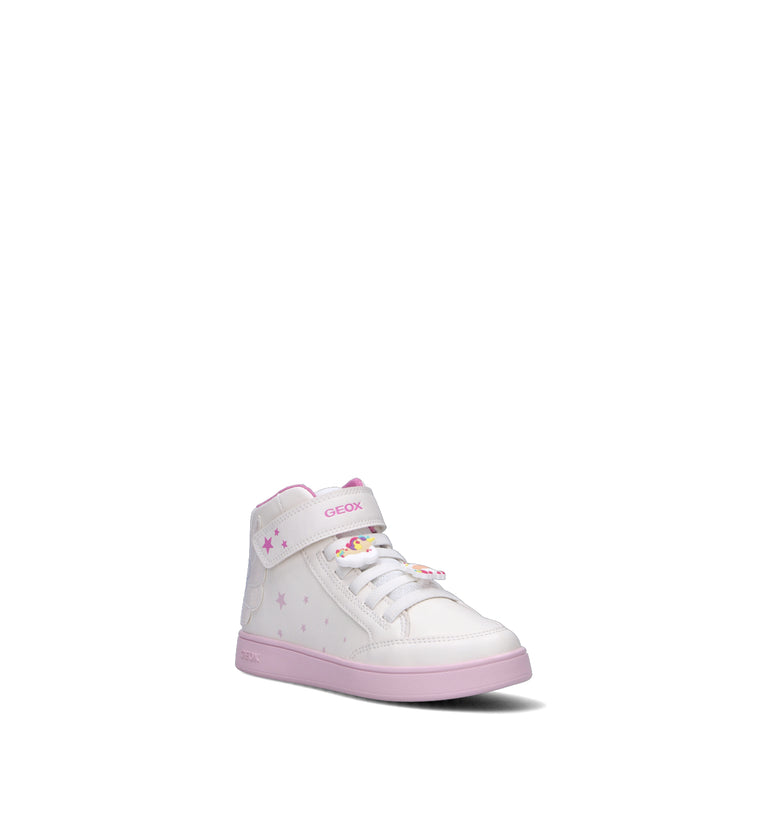 GEOX Sneaker bimba bianca