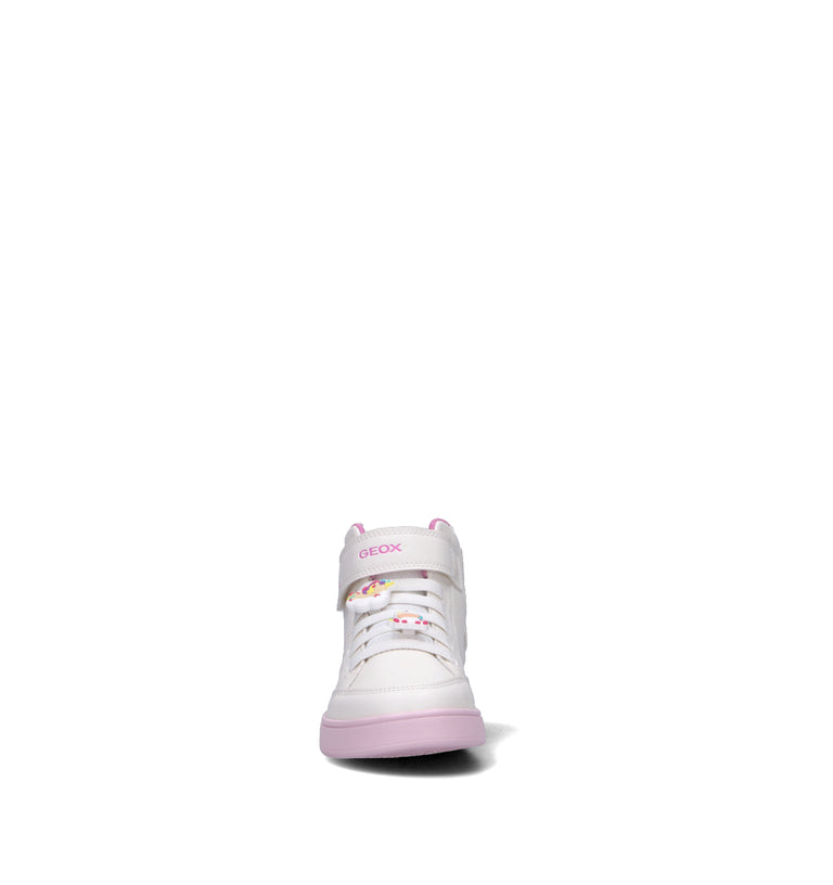GEOX Sneaker bimba bianca