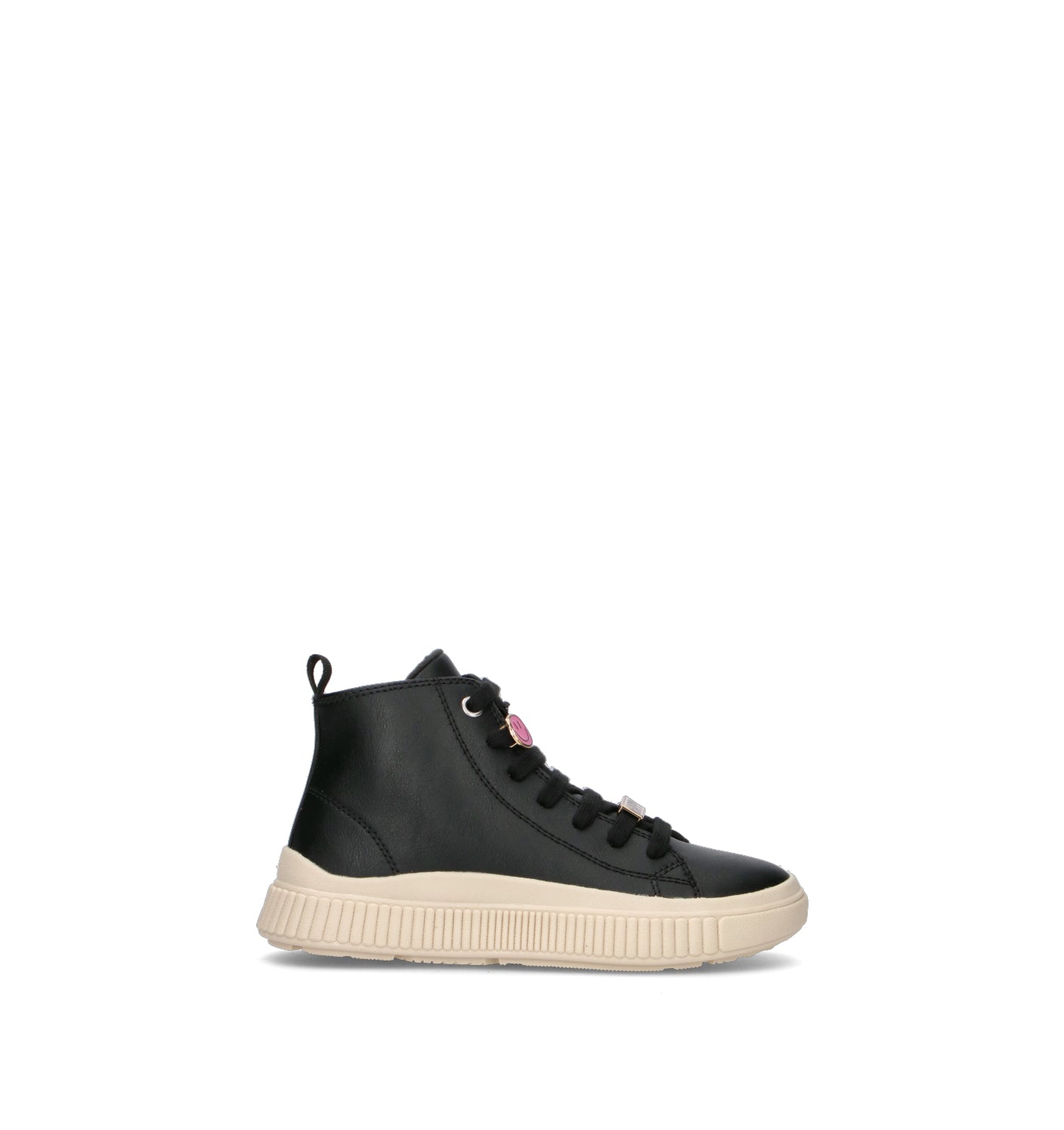 GEOX Sneaker bimba nera