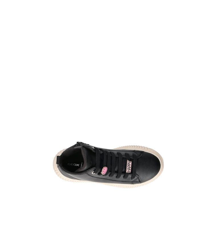 GEOX Sneaker bimba nera