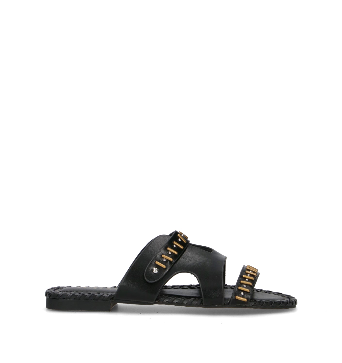JEIDA Ciabatta donna nera in pelle