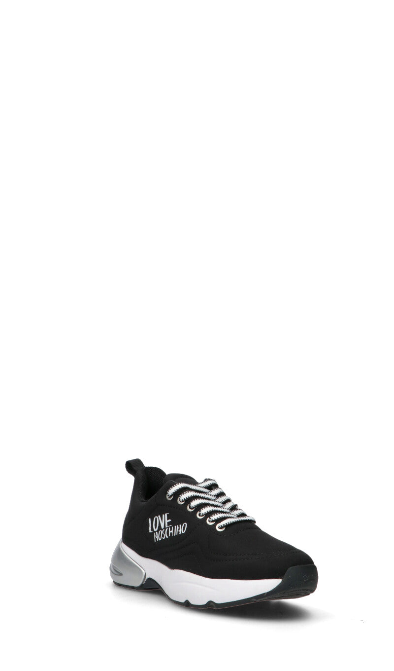 LOVE MOSCHINO Sneaker donna nera/bianca