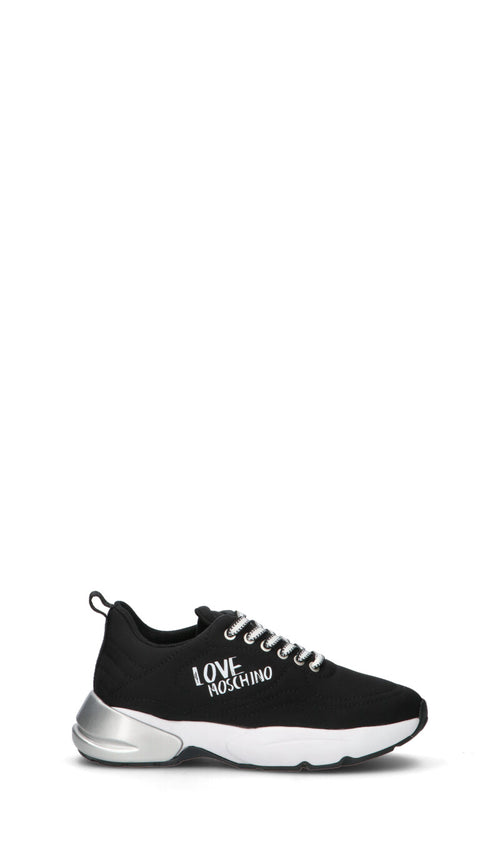 LOVE MOSCHINO Sneaker donna nera/bianca