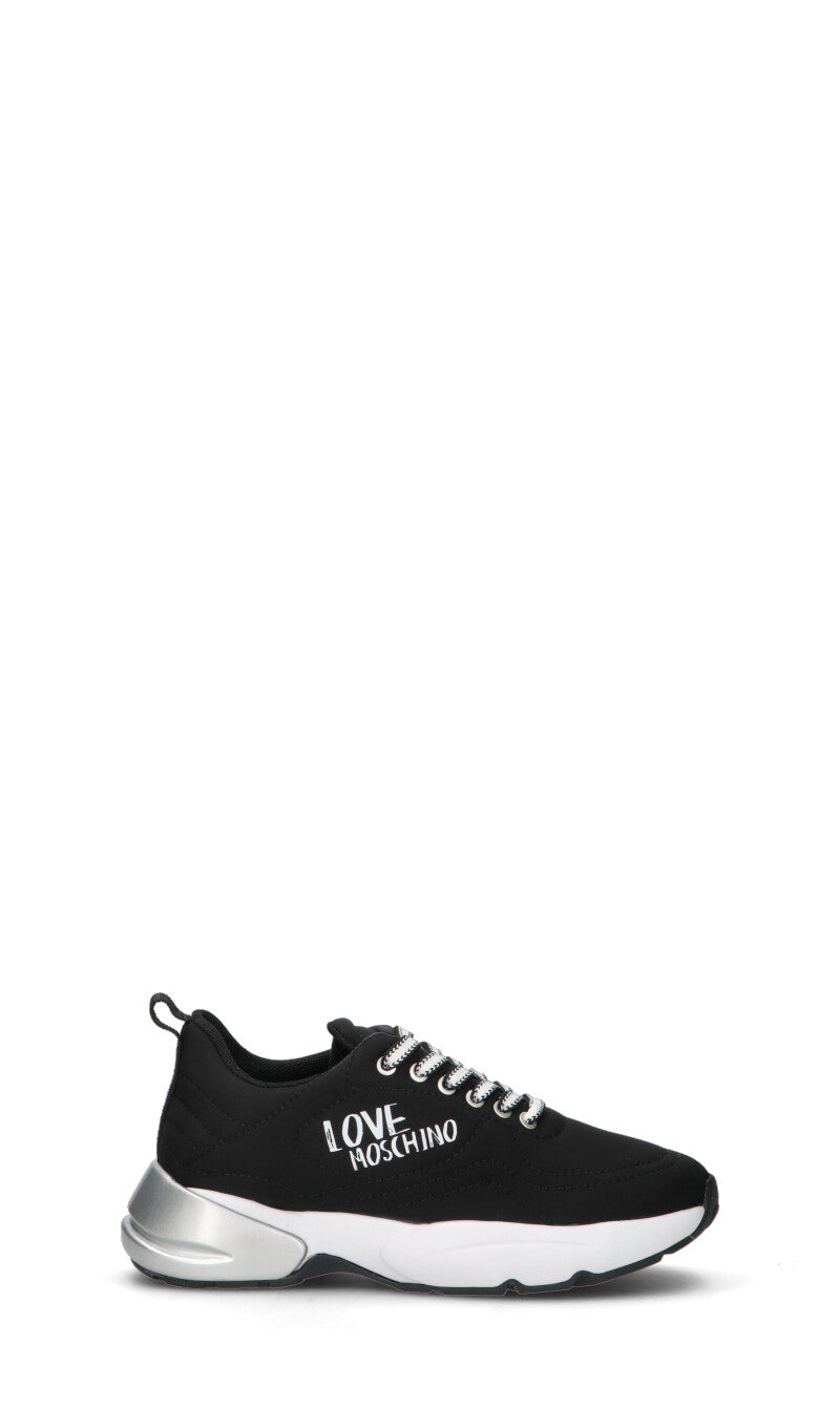 LOVE MOSCHINO Sneaker donna nera/bianca