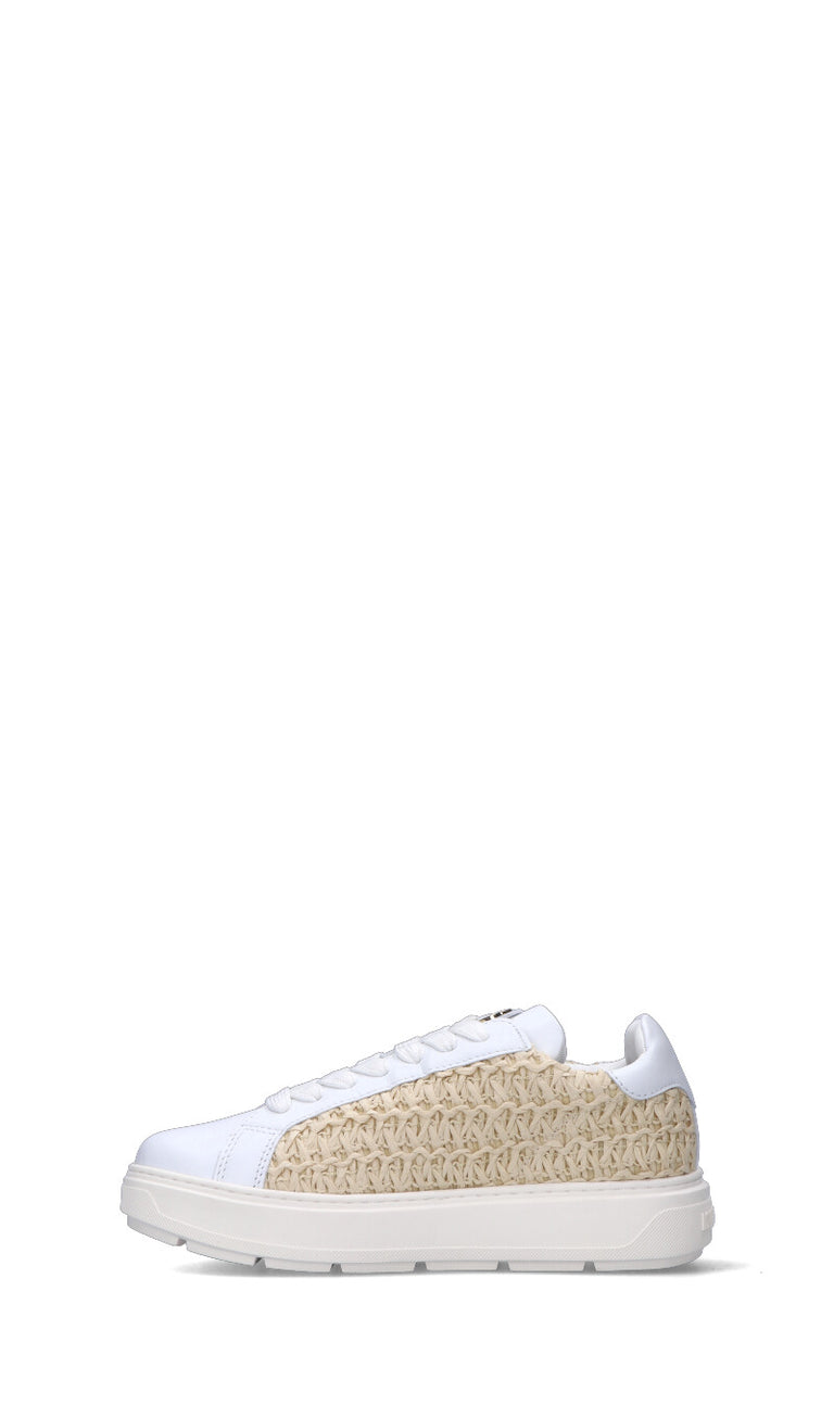 LOVE MOSCHINO Sneaker donna bianca/beige