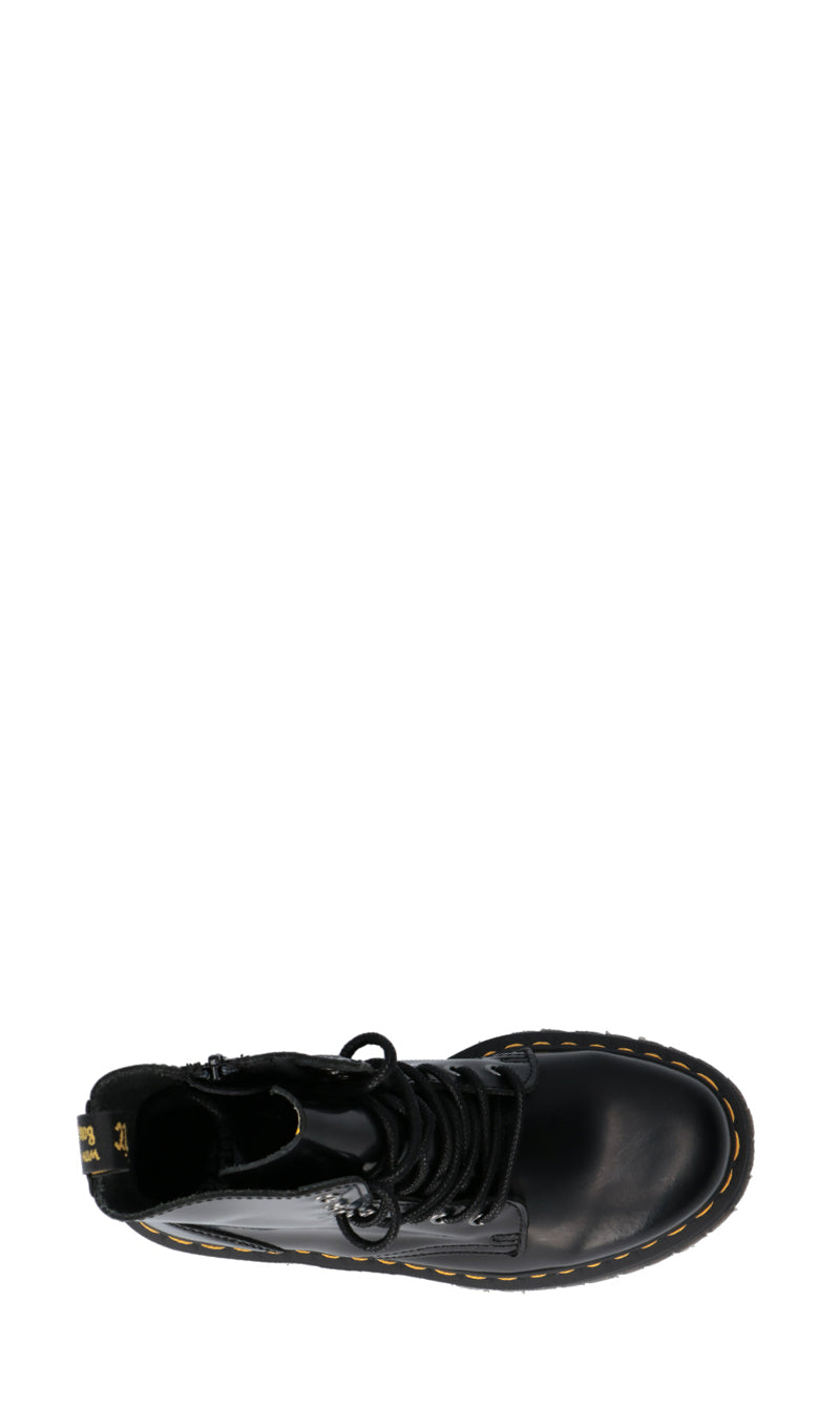 DR. MARTENS Anfibio donna nero in pelle
