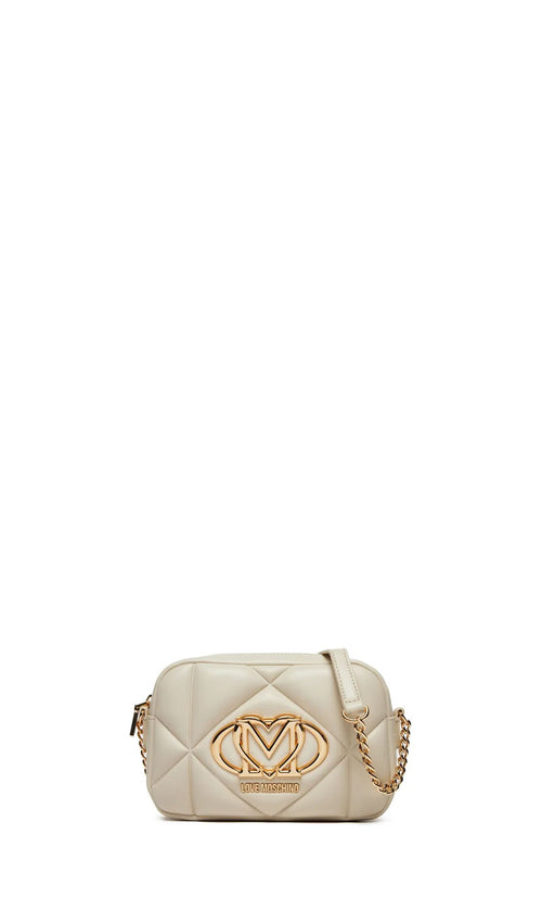 LOVE MOSCHINO Tracolla donna bianca