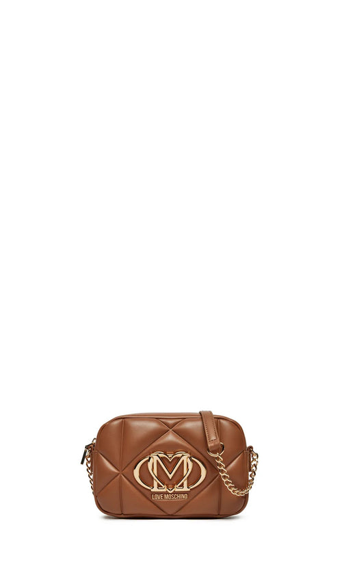 LOVE MOSCHINO Tracolla donna cammello