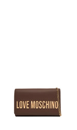 LOVE MOSCHINO Borsa tracolla donna cioccolato