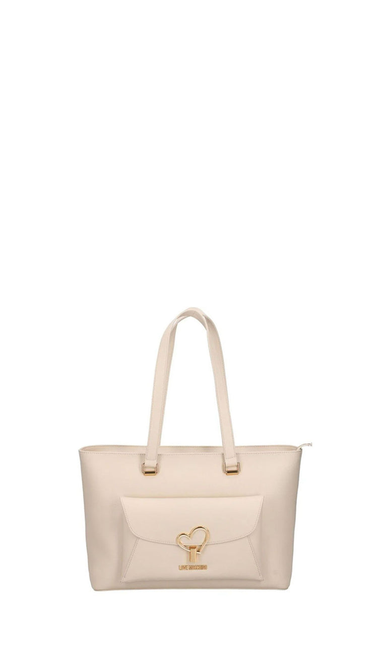 LOVE MOSCHINO Borsa donna avorio