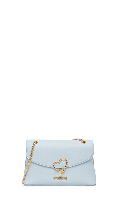 LOVE MOSCHINO Borsa tracolla donna celeste