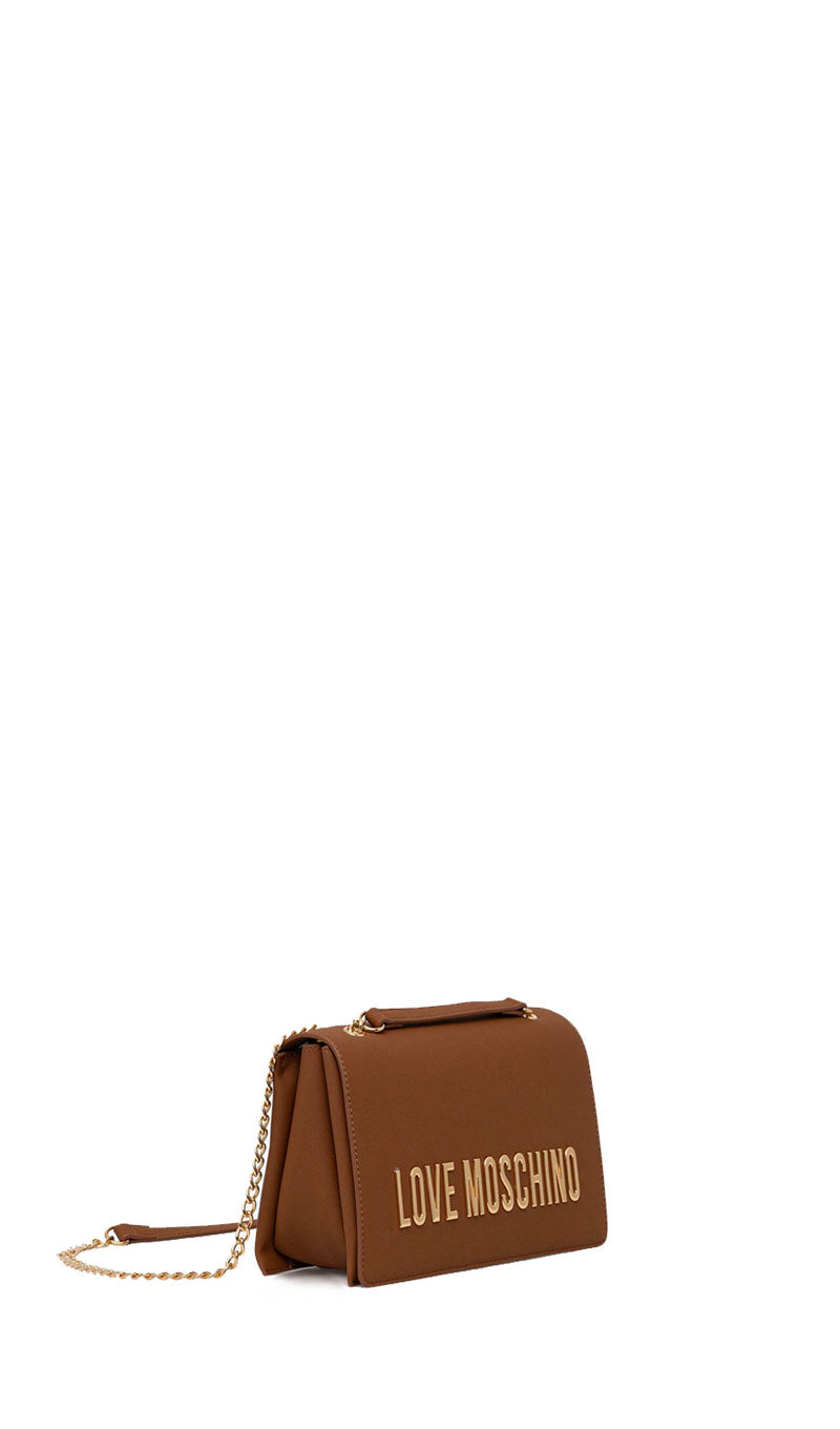 LOVE MOSCHINO Tracolla donna cuoio