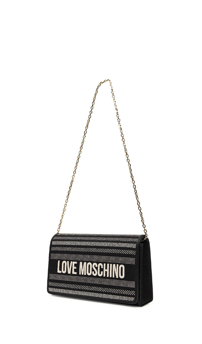 LOVE MOSCHINO Tracolla donna nero