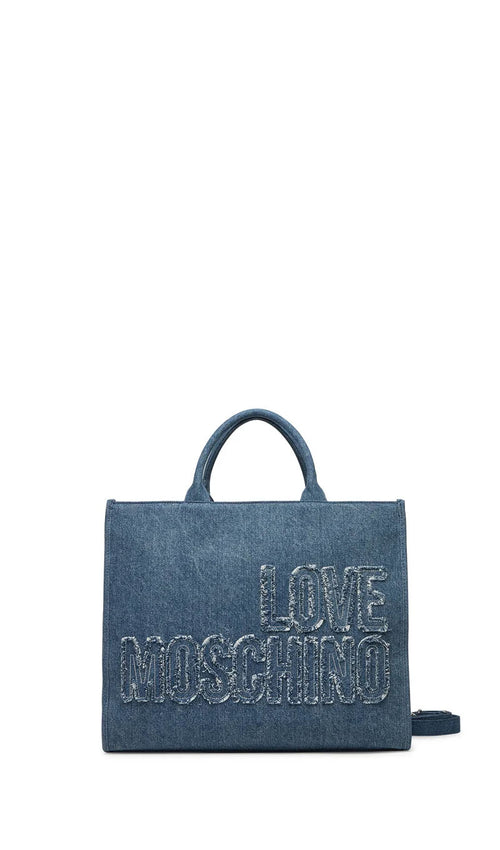 LOVE MOSCHINO Borsa donna denim