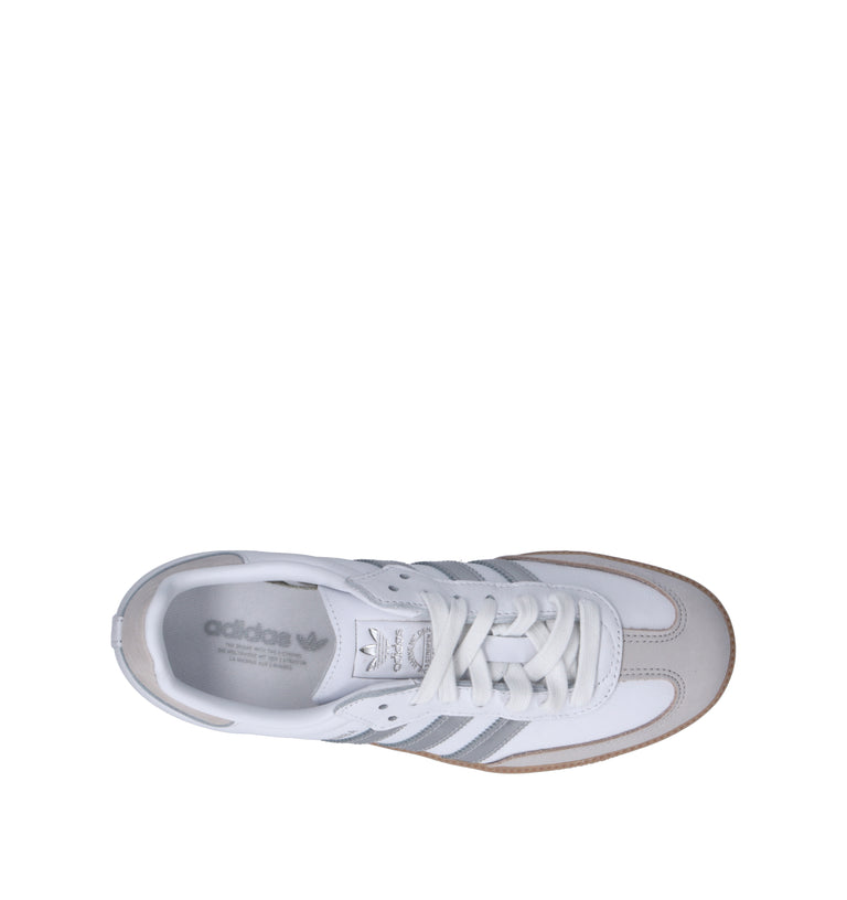 ADIDAS SAMBA OG W Sneaker donna bianca in pelle