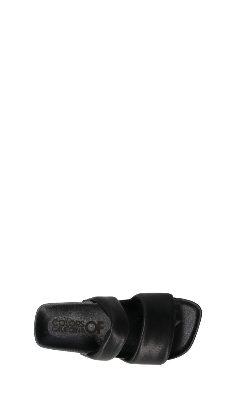 COLORS OF CALIFORNIA Ciabatta donna nera