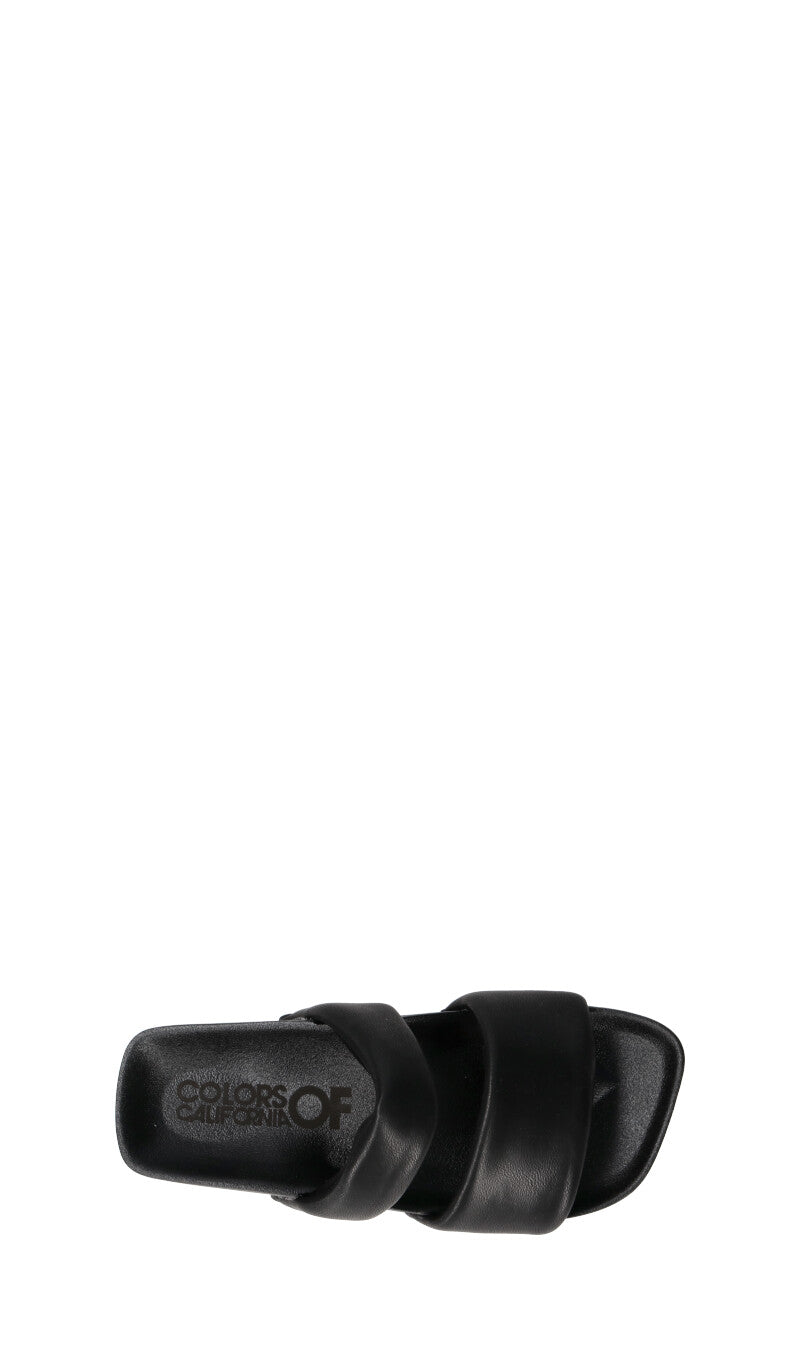 COLORS OF CALIFORNIA Ciabatta donna nera