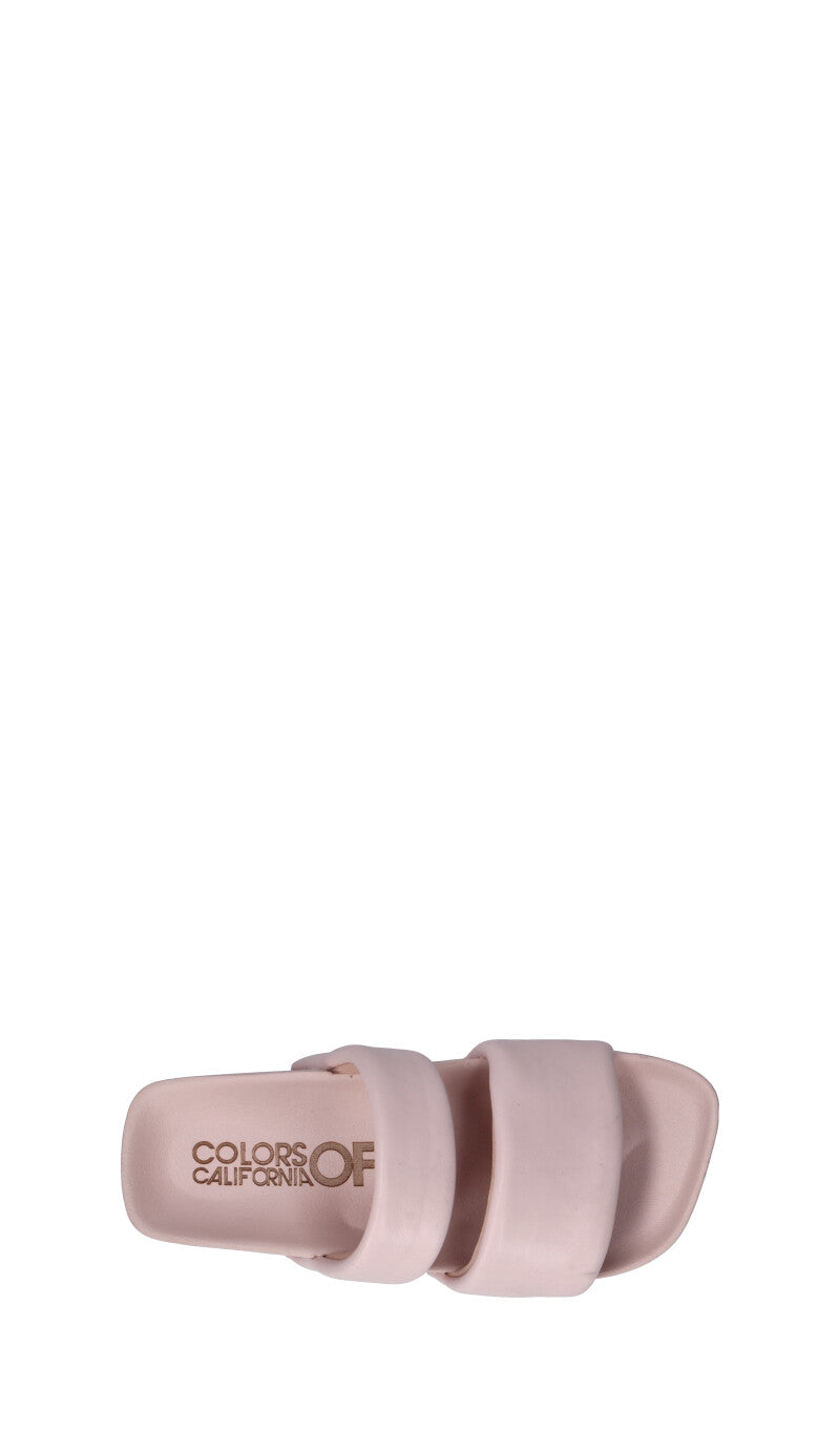 COLORS OF CALIFORNIA Ciabatta donna rosa