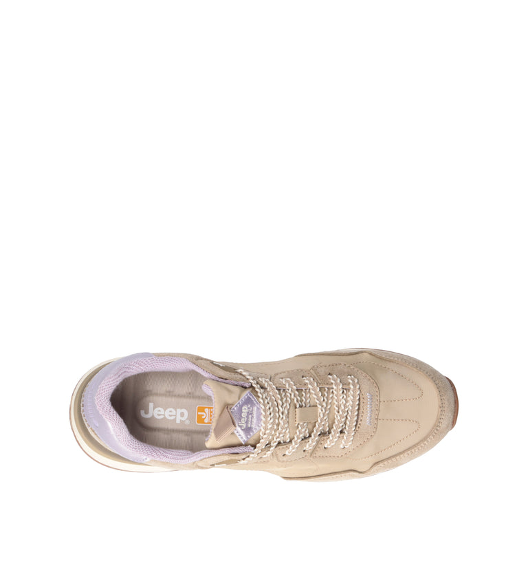 JEEP Sneaker donna beige