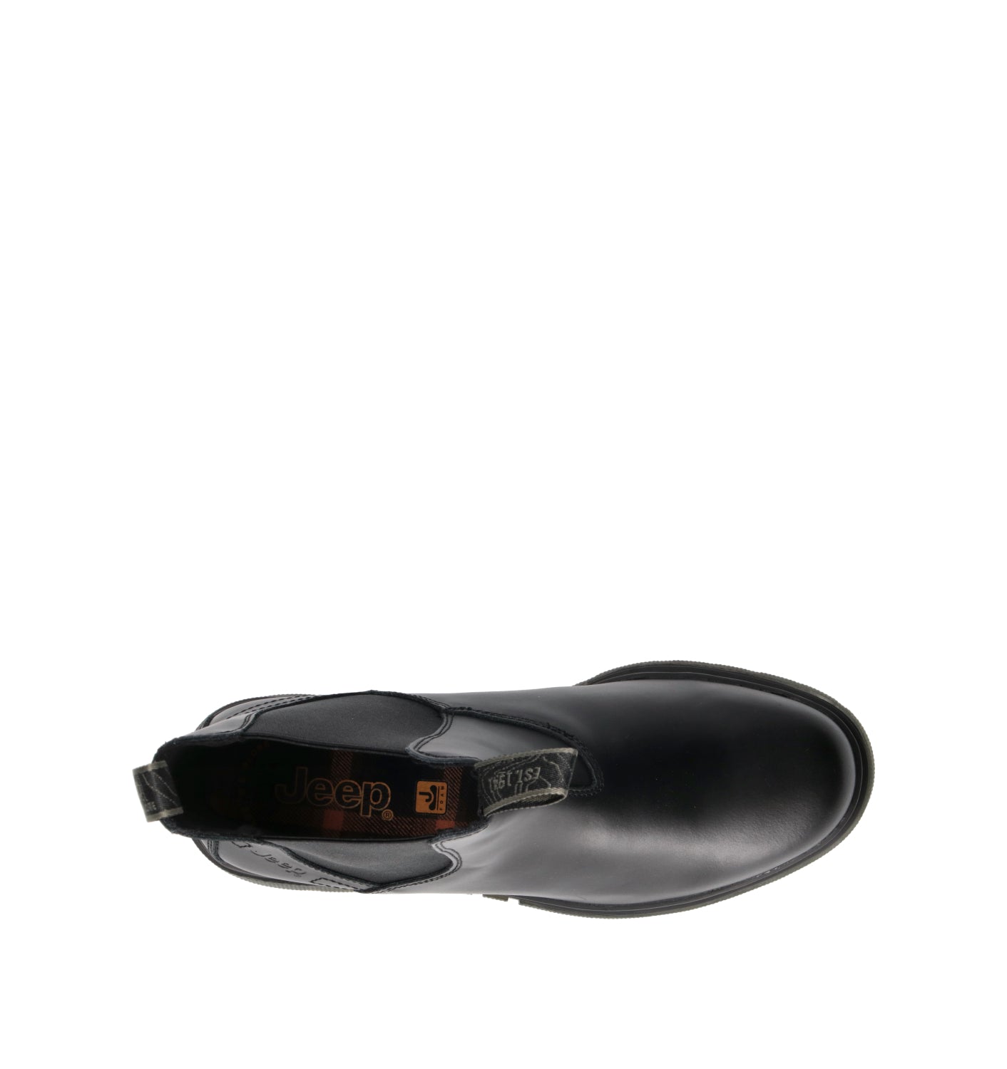 JEEP Beatles uomo nero in pelle