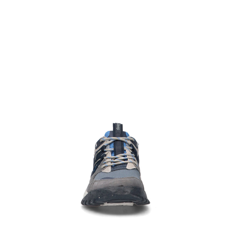 JEEP Sneaker uomo blu/grigia