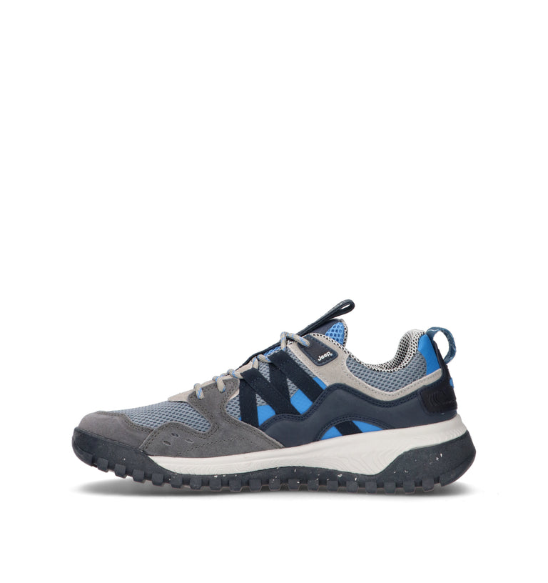 JEEP Sneaker uomo blu/grigia