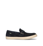 JEEP Mocassino uomo blu in suede