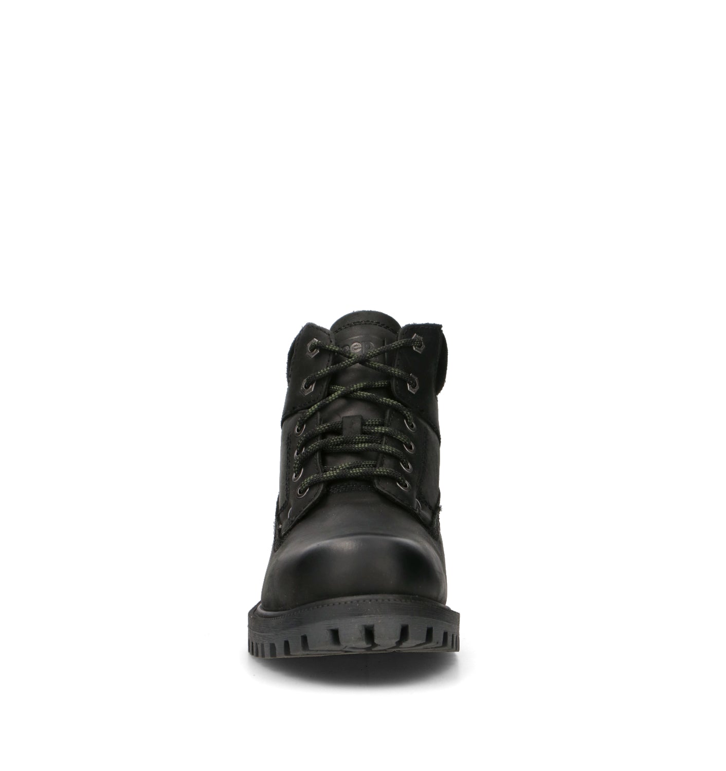 JEEP Polacco uomo nero in pelle
